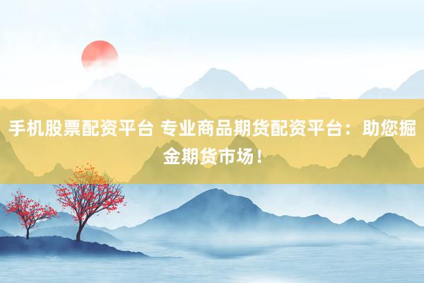 手机股票配资平台 专业商品期货配资平台:助您掘金期货市场!